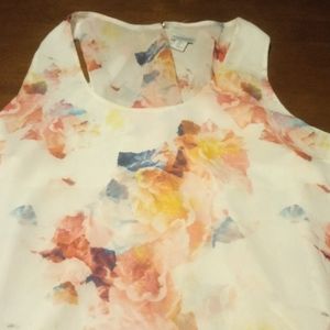 Poirophrase Sleeveless Blouse Size L